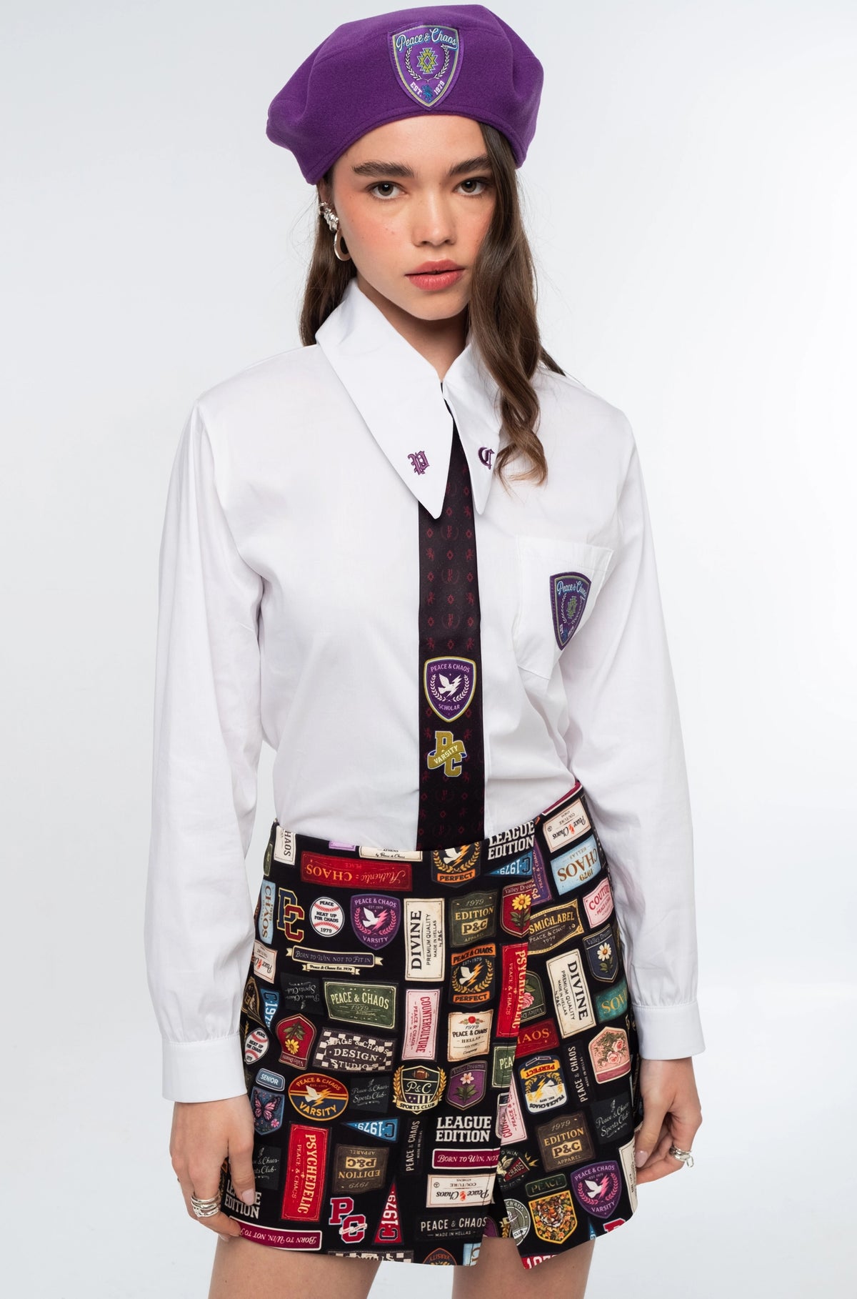 POSH SHIRT WHITE - Vesta Donna