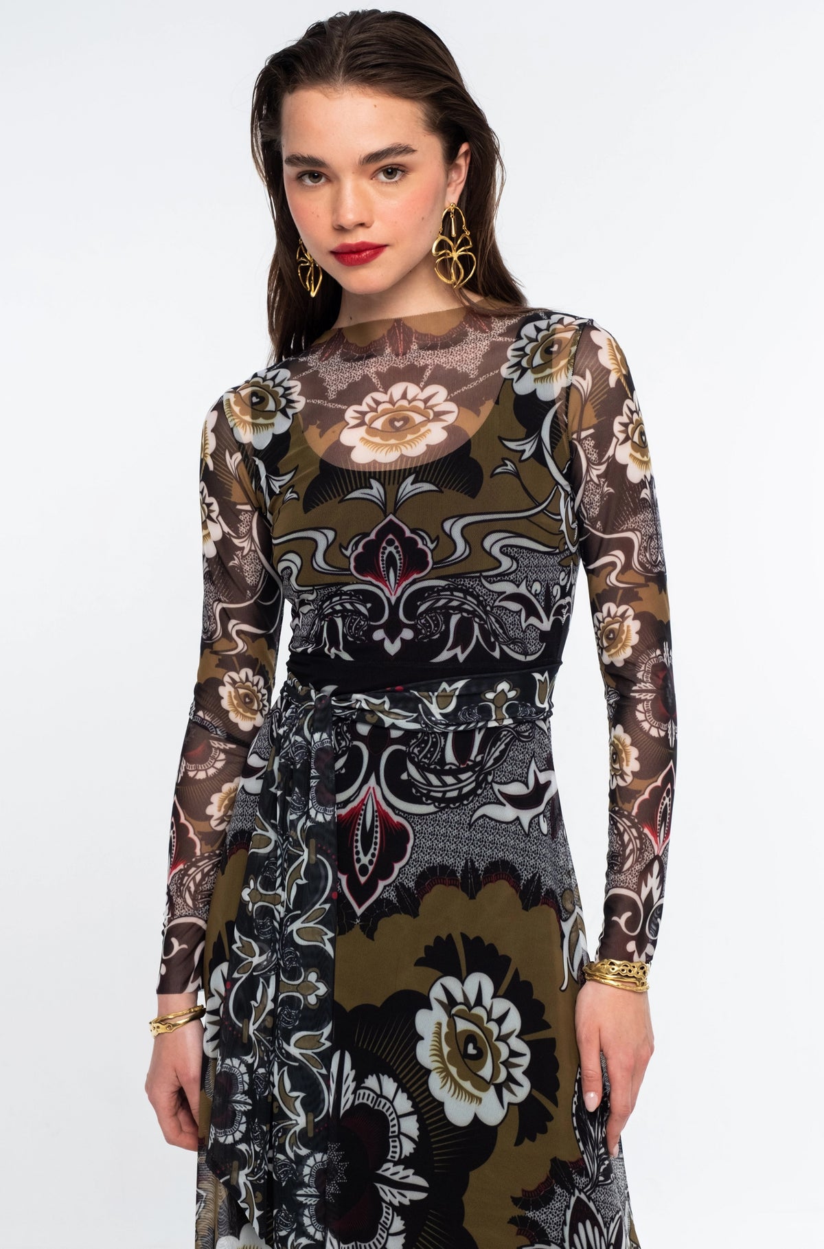 BLOOM LONG DRESS - Vesta Donna