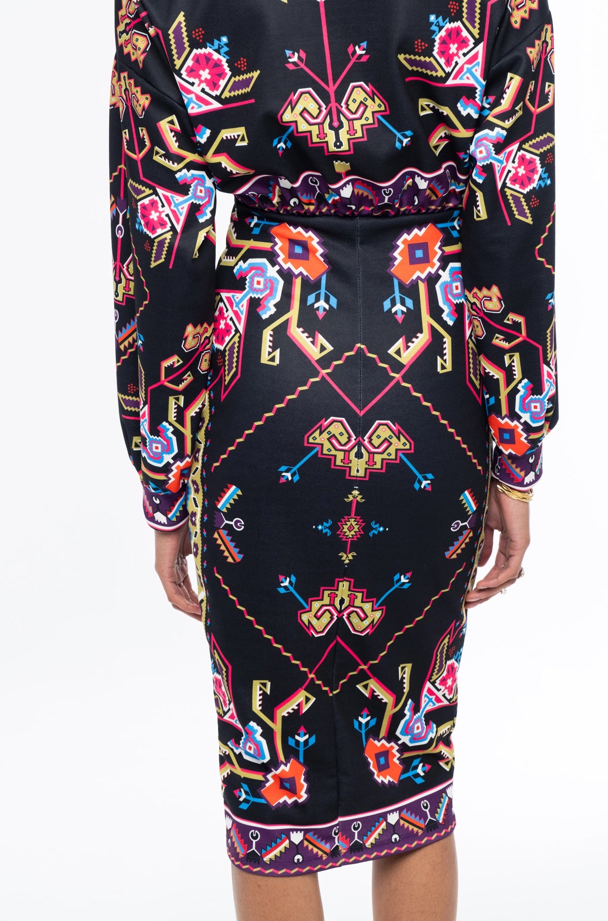 EMBLEM MIDI DRESS