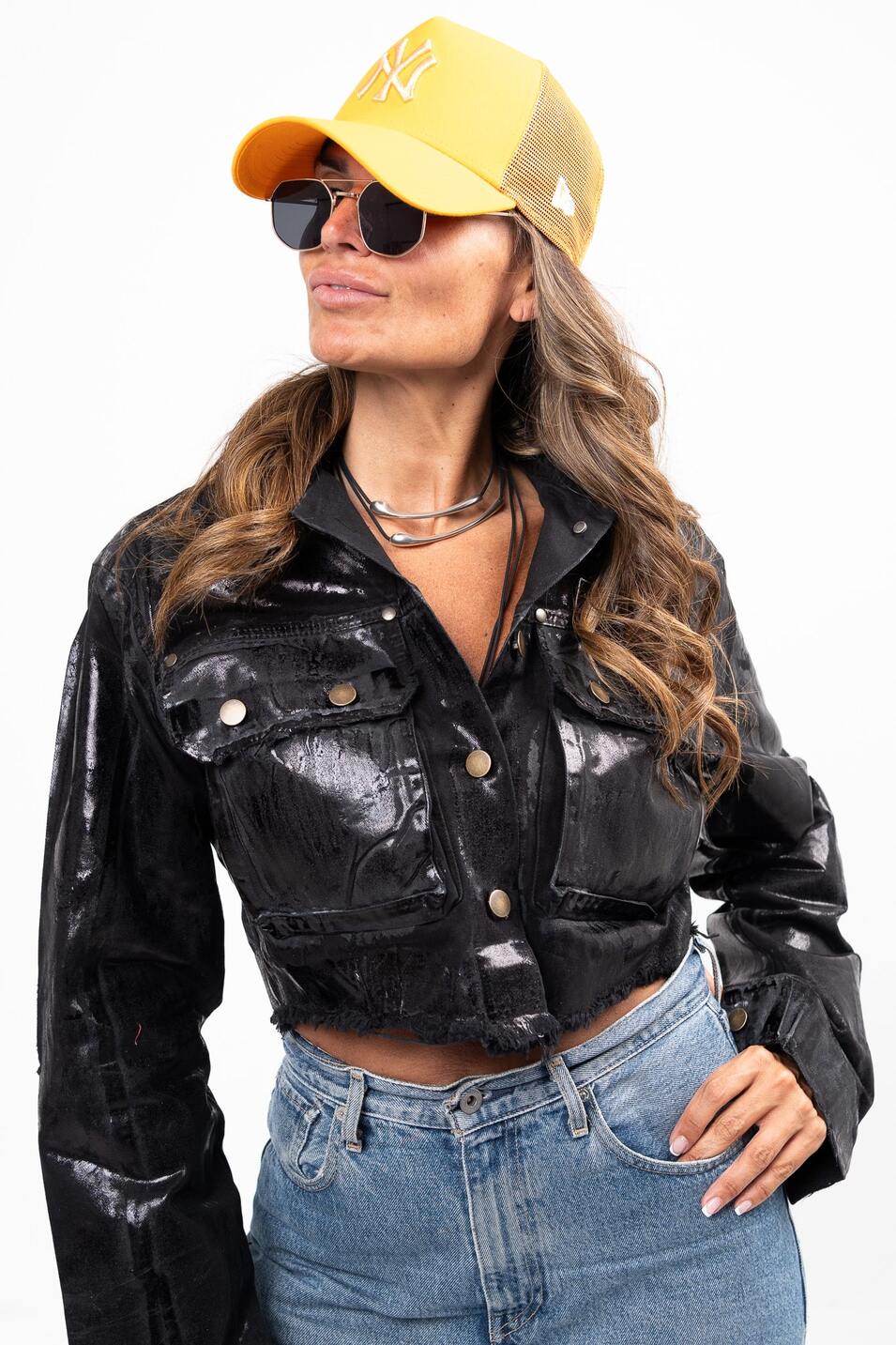 INDY JACKET FOIL - Vesta Donna
