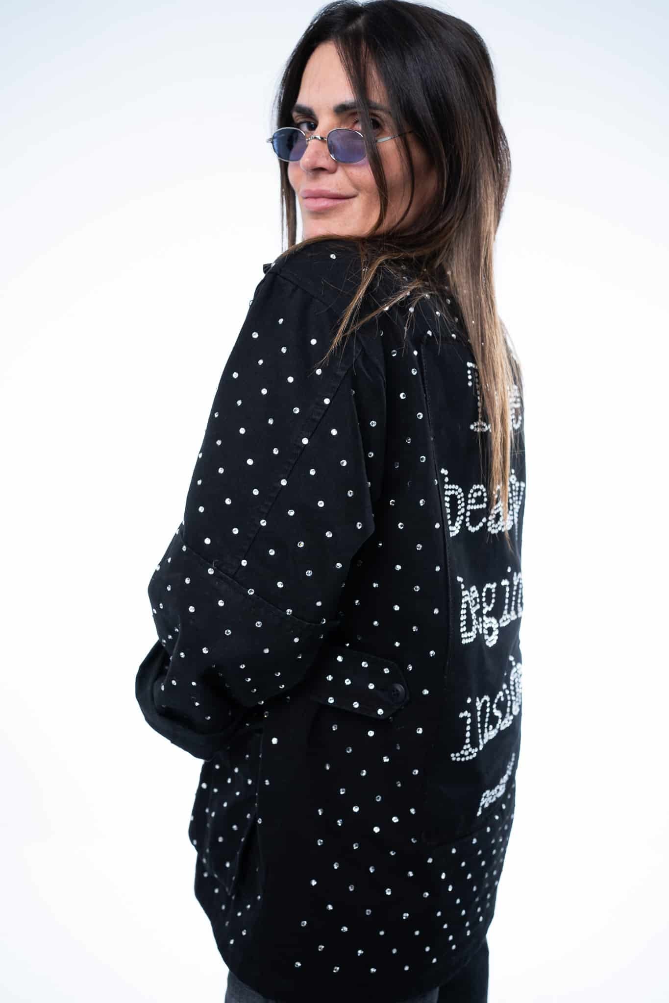 FESTIVE WHITE DIAMONDS JACKET - Vesta Donna