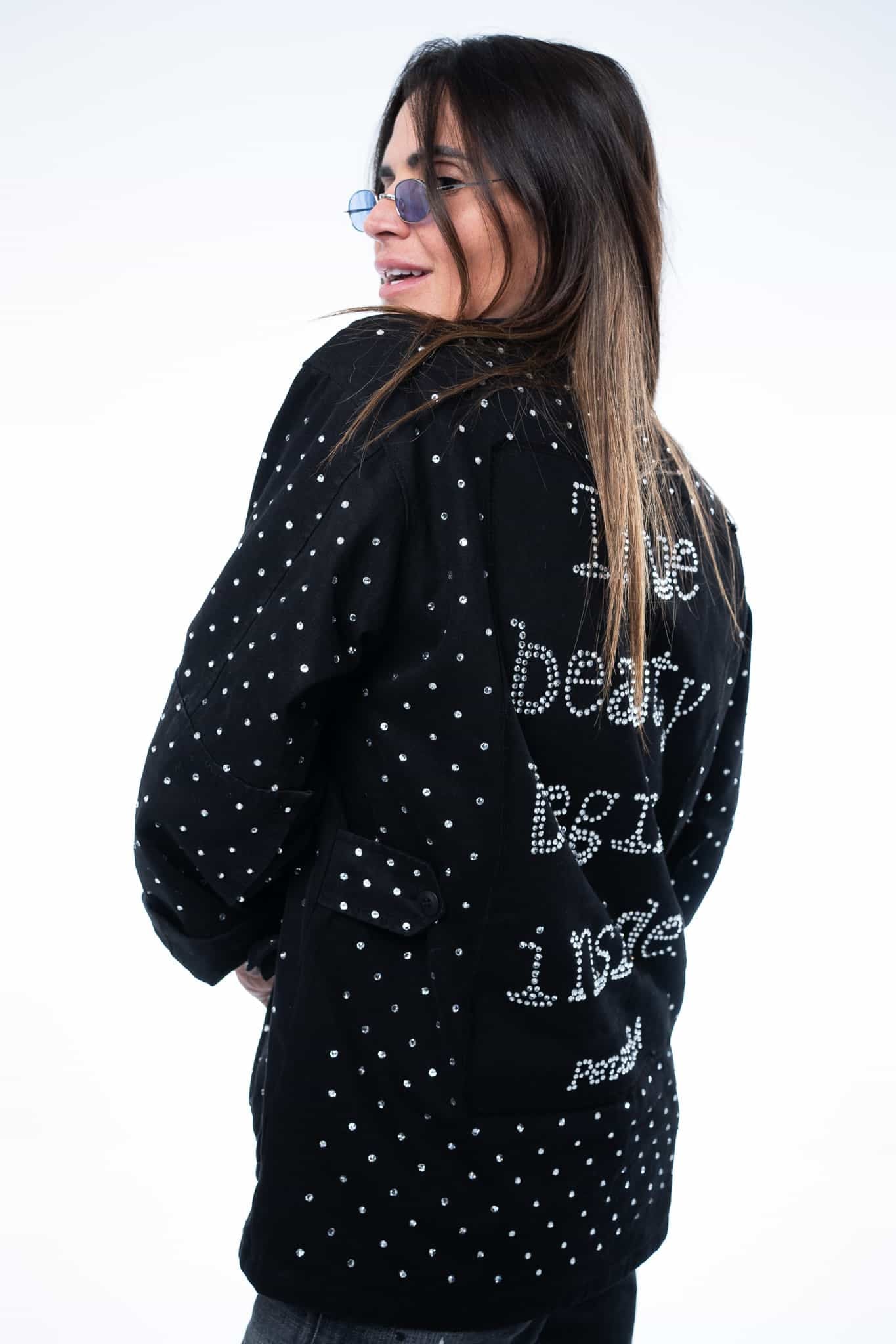 FESTIVE WHITE DIAMONDS JACKET - Vesta Donna