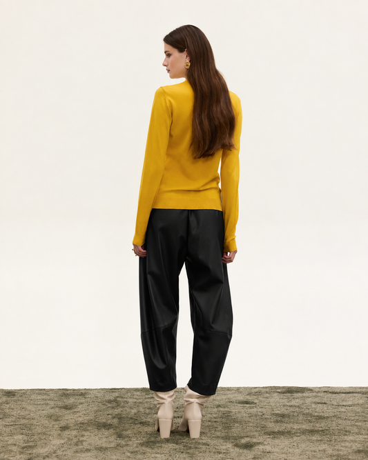 BARBEL PANTS BLACK - Vesta Donna
