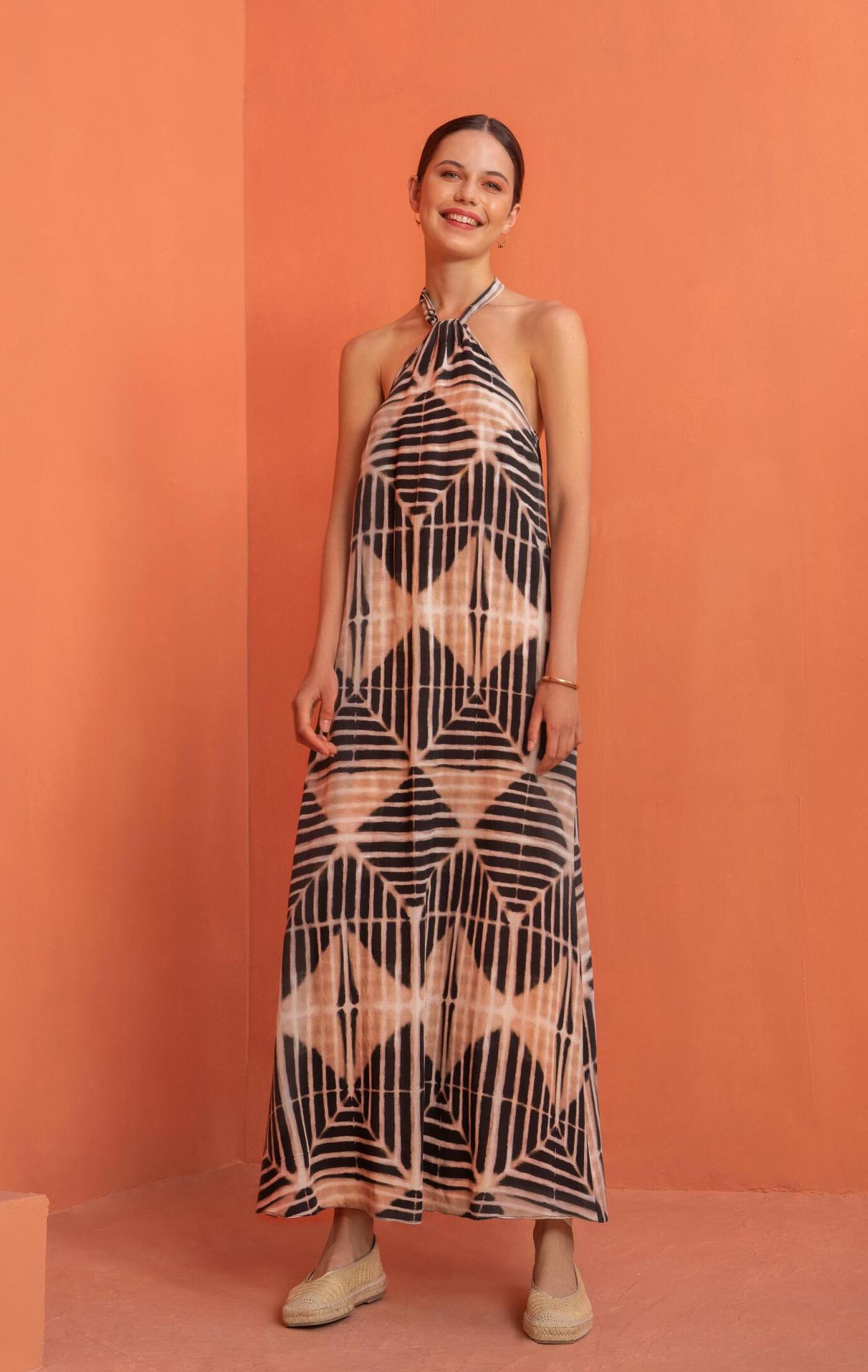 TIE-DYE DRESS - Vesta Donna