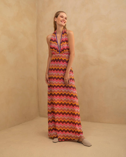 Moutaki MAGGIA BACKLESS DRESS - Vesta Donna