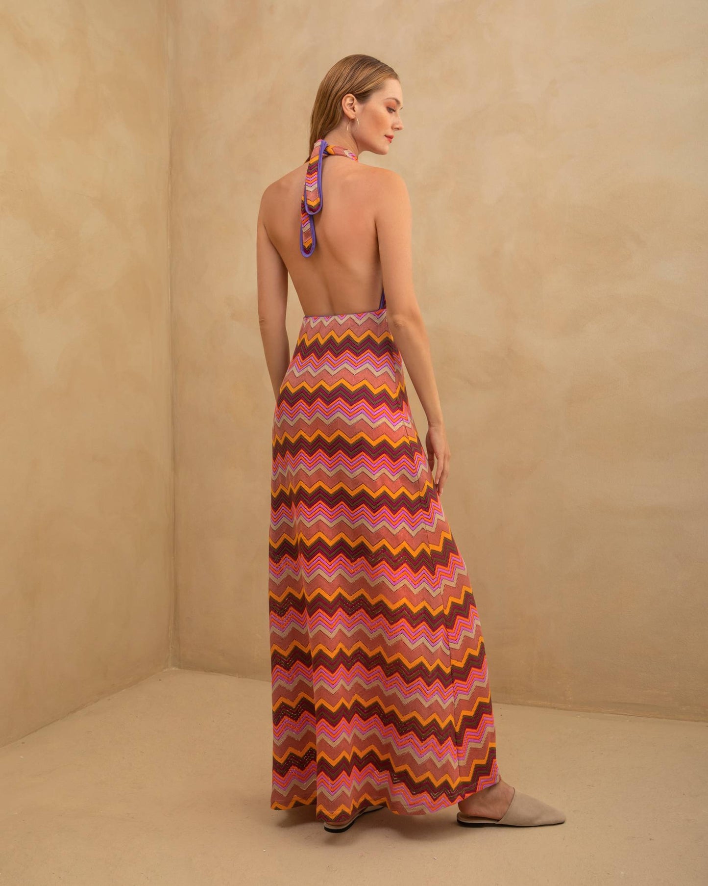 Moutaki MAGGIA BACKLESS DRESS - Vesta Donna