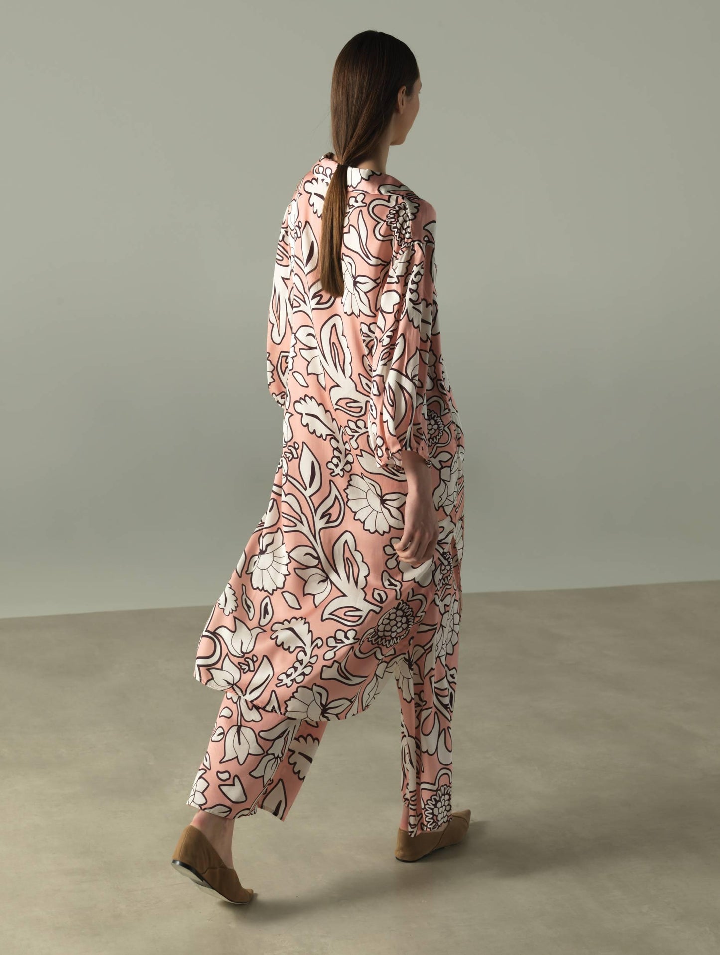 Milla FLOWER LONG PANTS - Vesta Donna