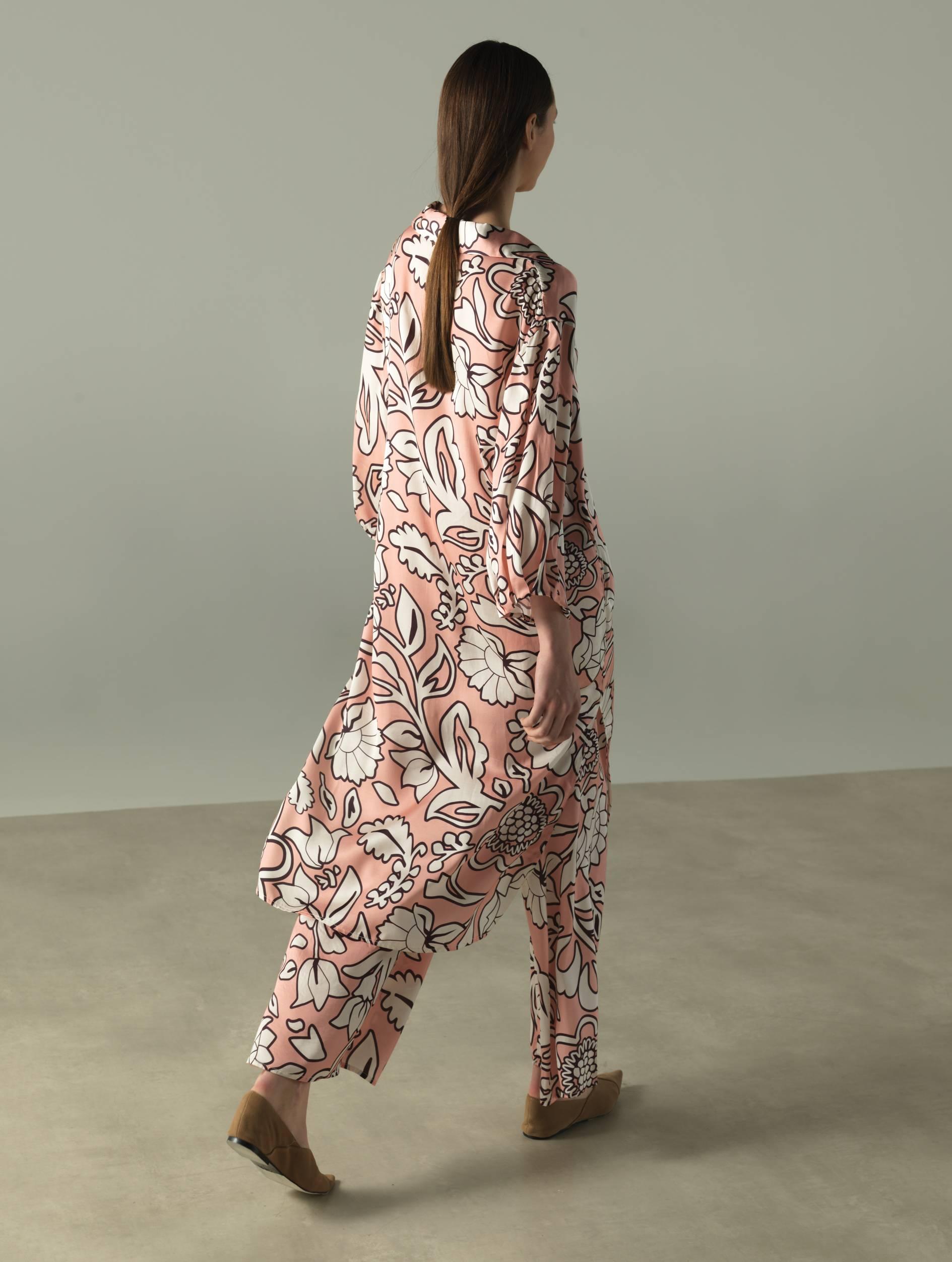 Milla FLOWER LONG PANTS - Vesta Donna