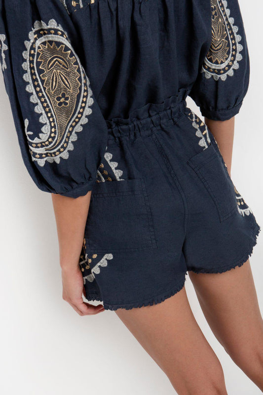 Greek Archaic Kori MINOAN SHORTS - Vesta Donna