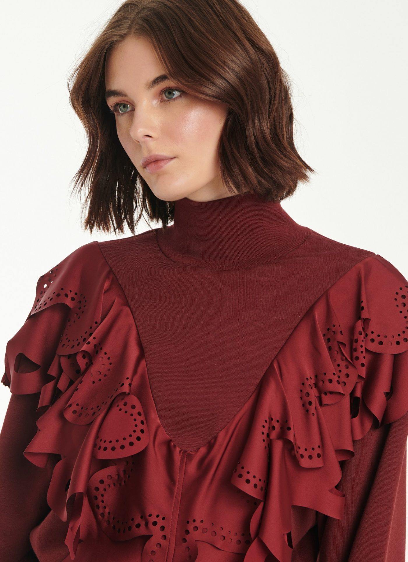 Cutcuutur RUFFLED Sweatshirt - Vesta Donna