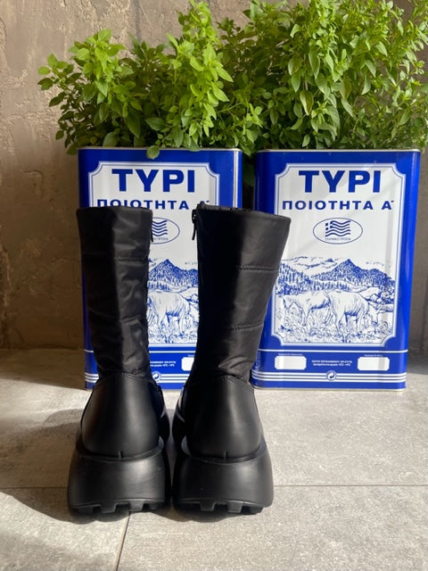 Mille Luci GSTAAD BLACK BOOTS - Vesta Donna