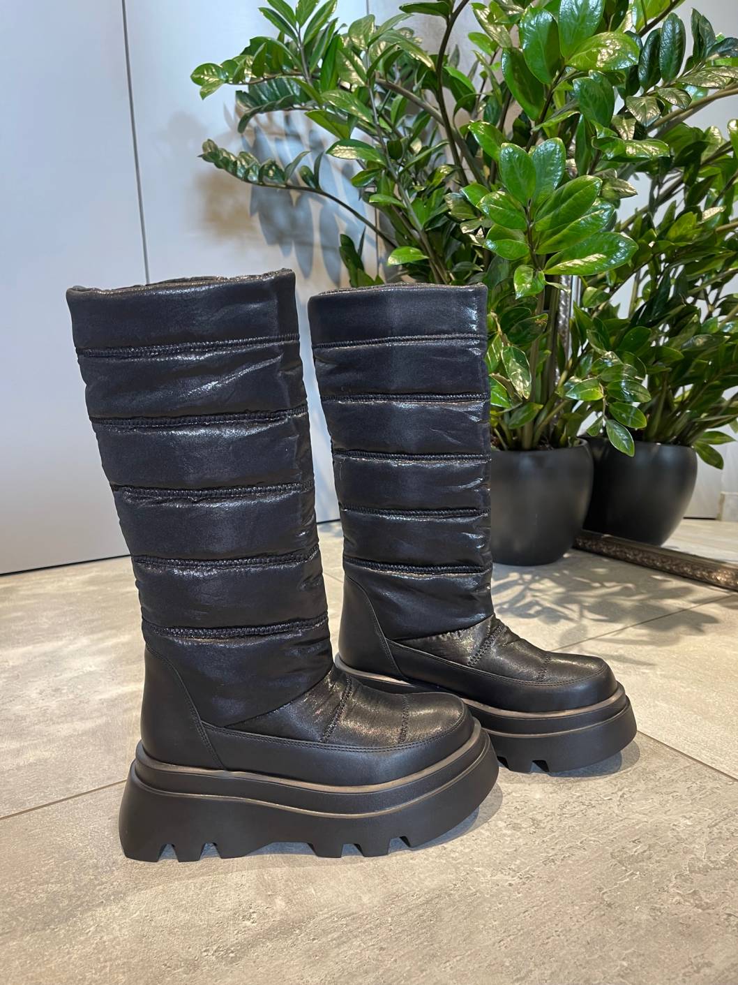 Mille Luci GENEVA BLACK BOOTS - Vesta Donna