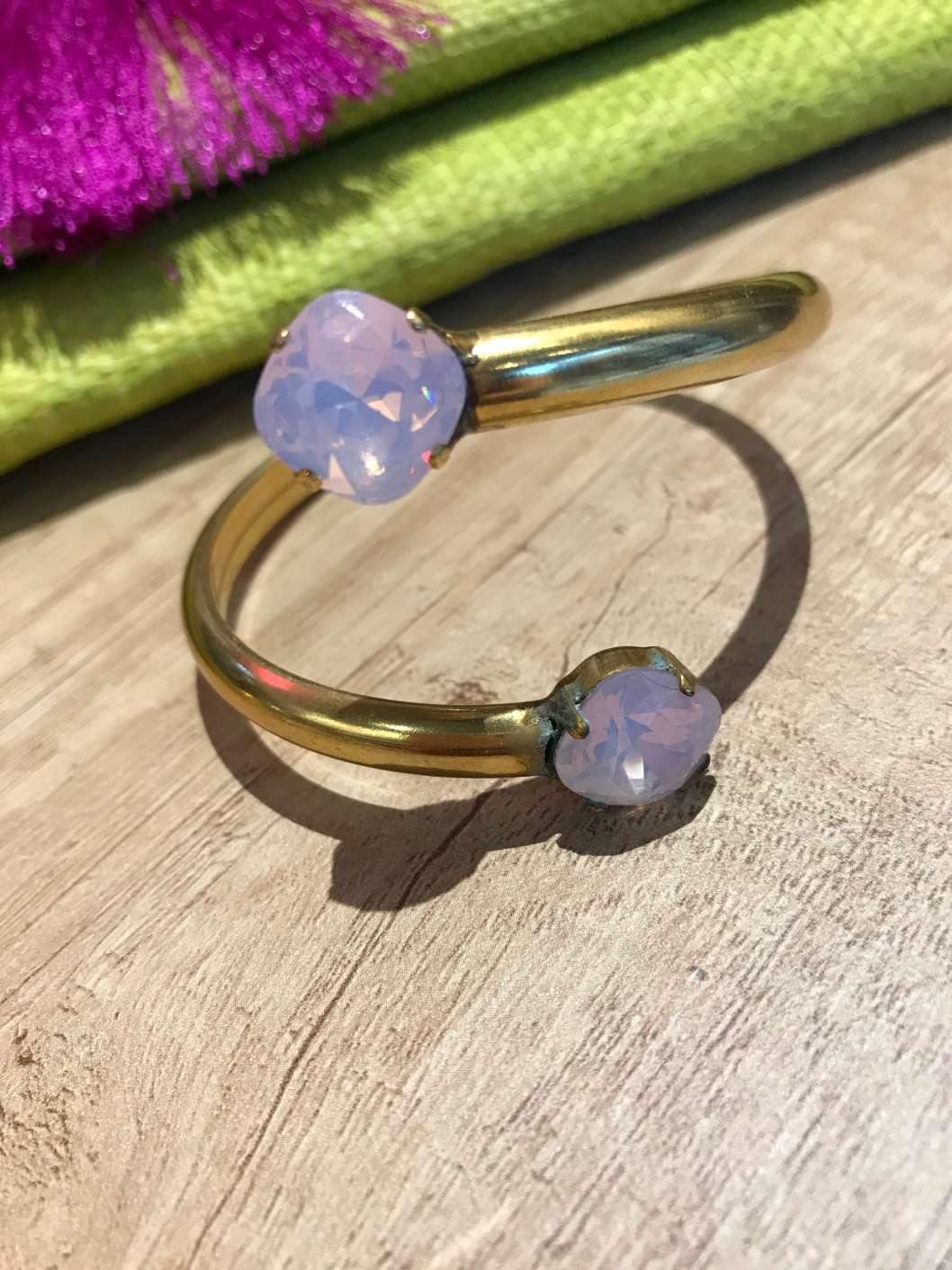 Vesta Donna ΜΕΤΑΛΛΙΚΟ ΒΡΑΧΙΟΛΙ ΜΕ ΣΤΡΑΣ - Vesta Donna