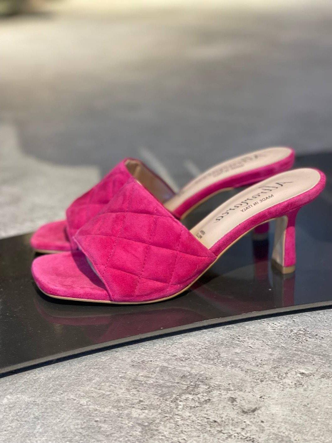 Italians ΔΕΡΜΑΤΙΝΑ ΚΑΠΙΤΟΝΕ MULES - Vesta Donna