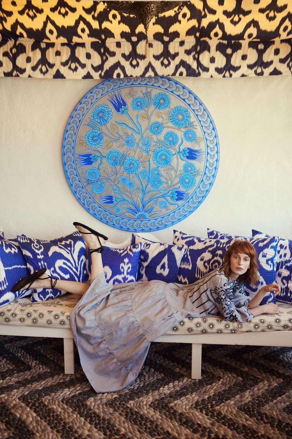 Greek Archaic Kori JAQUE DRESS - Vesta Donna