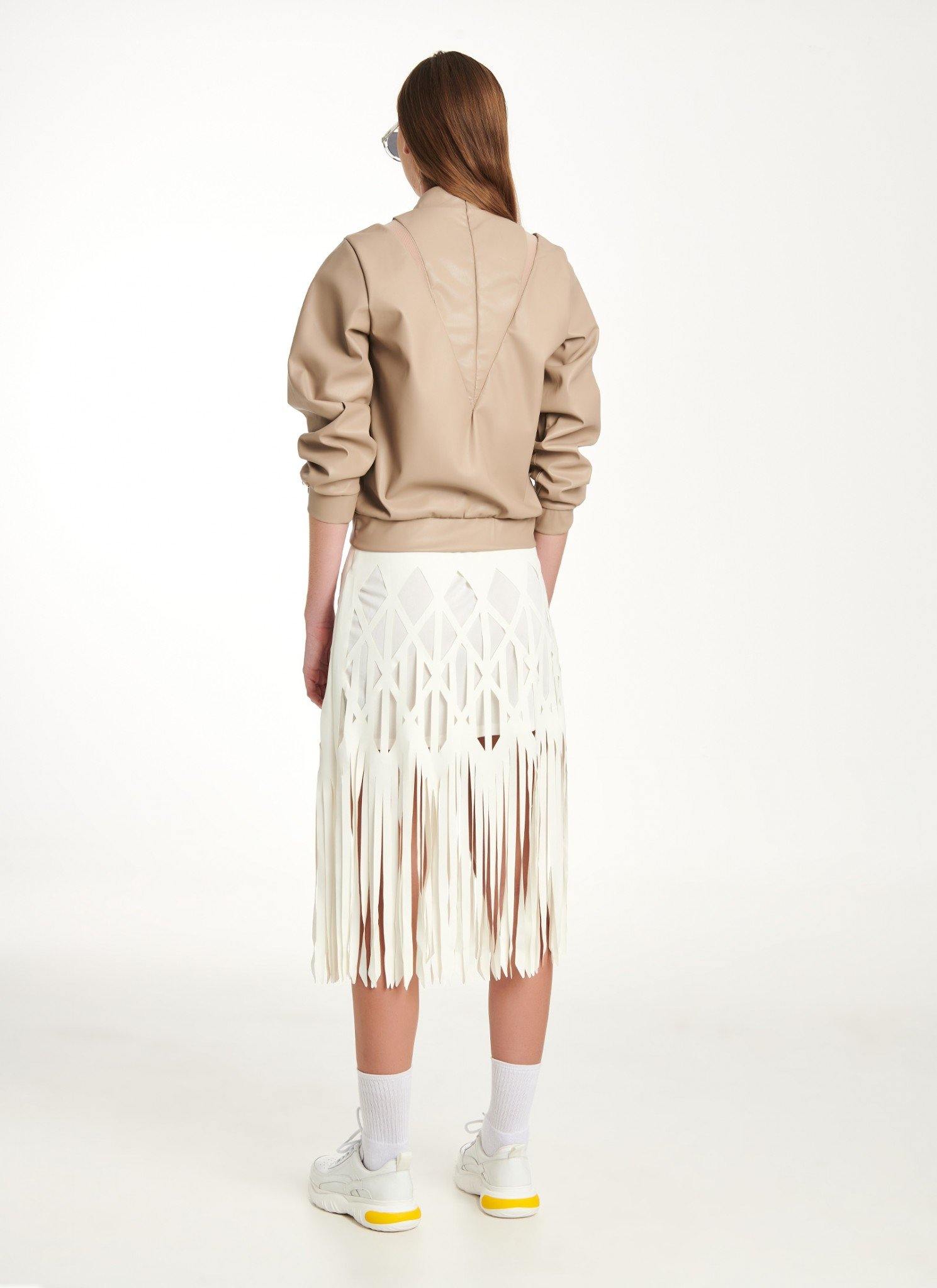 Cutcuutur ΦΟΥΣΤΑ LASER CUT ΜΕ ΚΡΟΣΙΑ - Vesta Donna