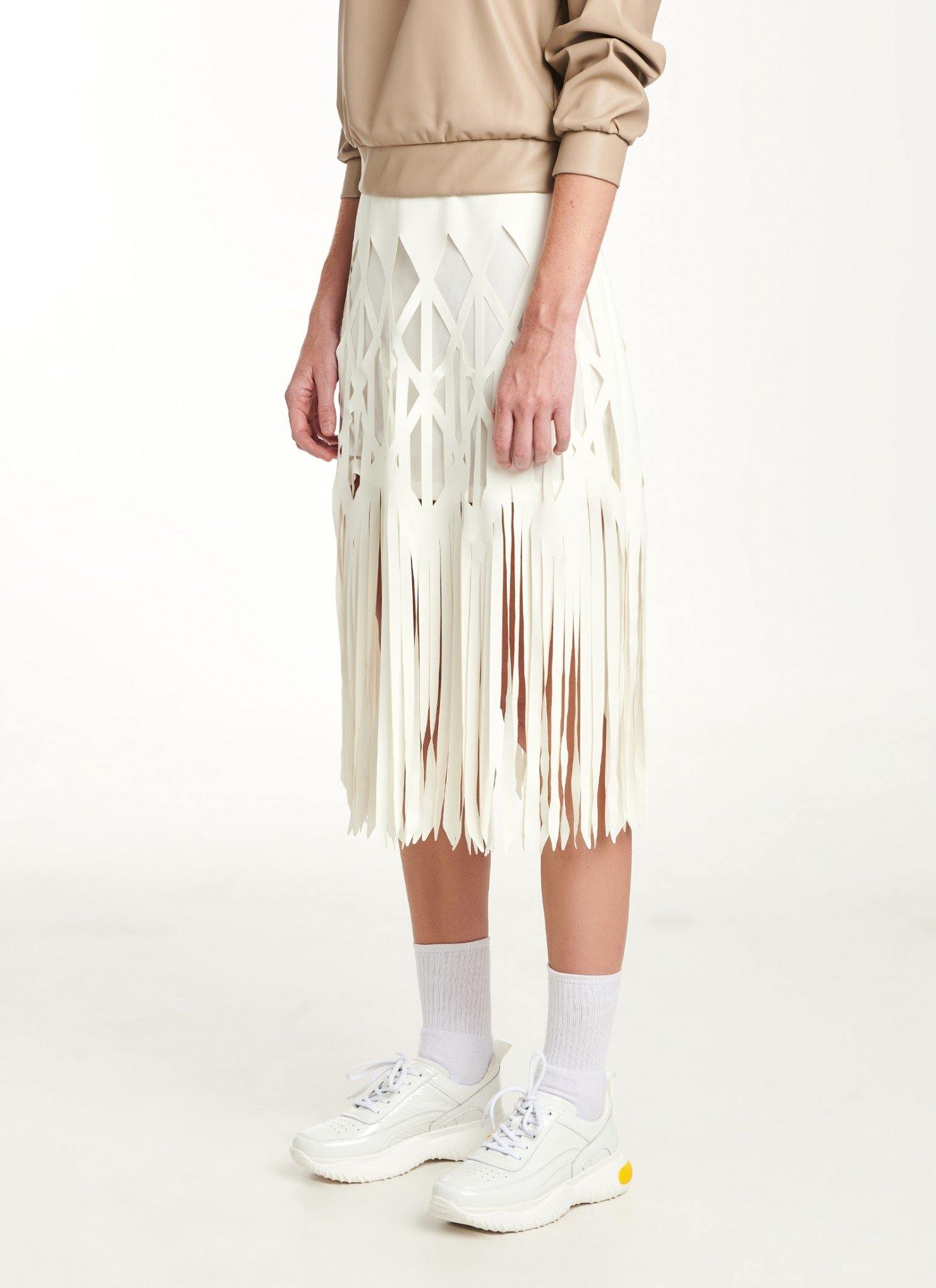 Cutcuutur ΦΟΥΣΤΑ LASER CUT ΜΕ ΚΡΟΣΙΑ - Vesta Donna