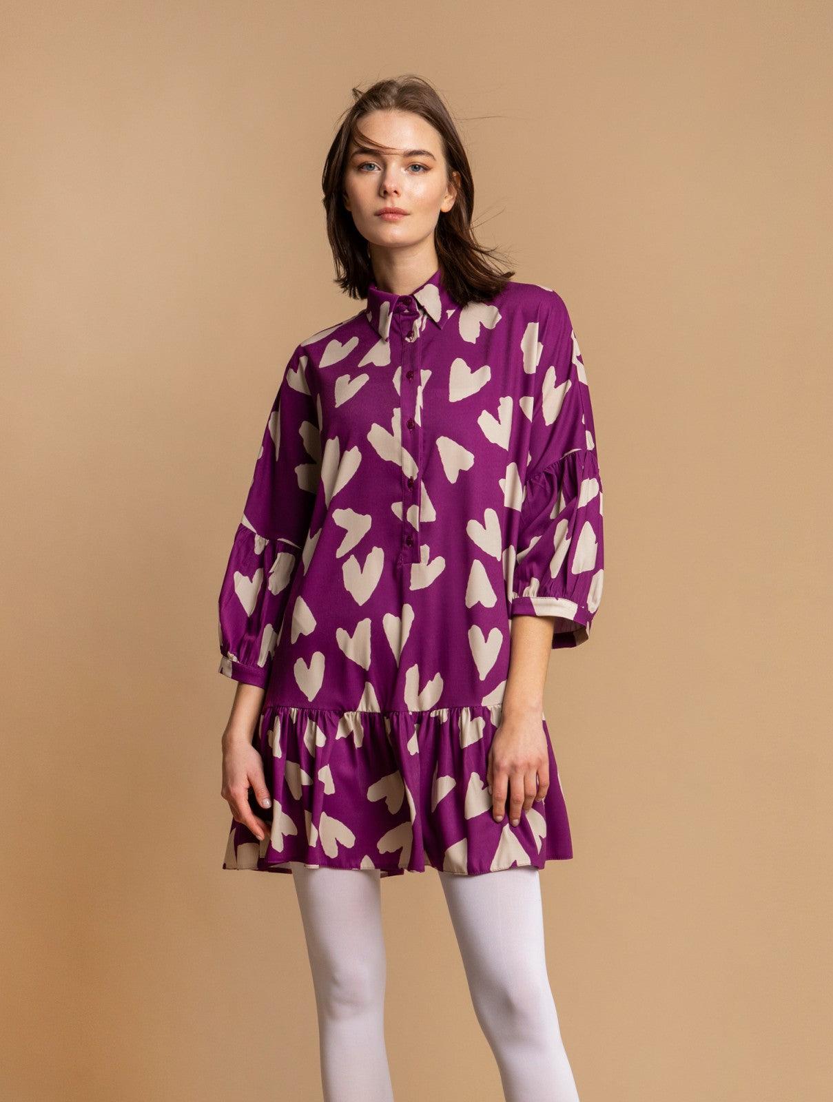 Moutaki HEART DRESS - Vesta Donna