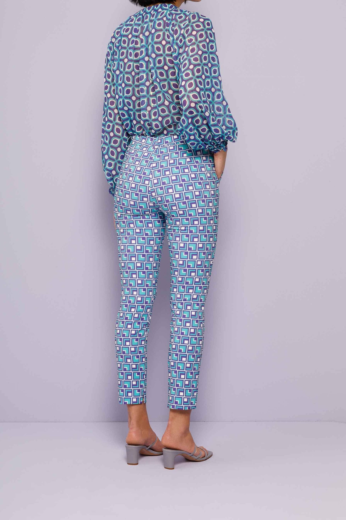 Nema ΠΑΝΤΕΛΟΝΙ PENCIL PRINTED - Vesta Donna