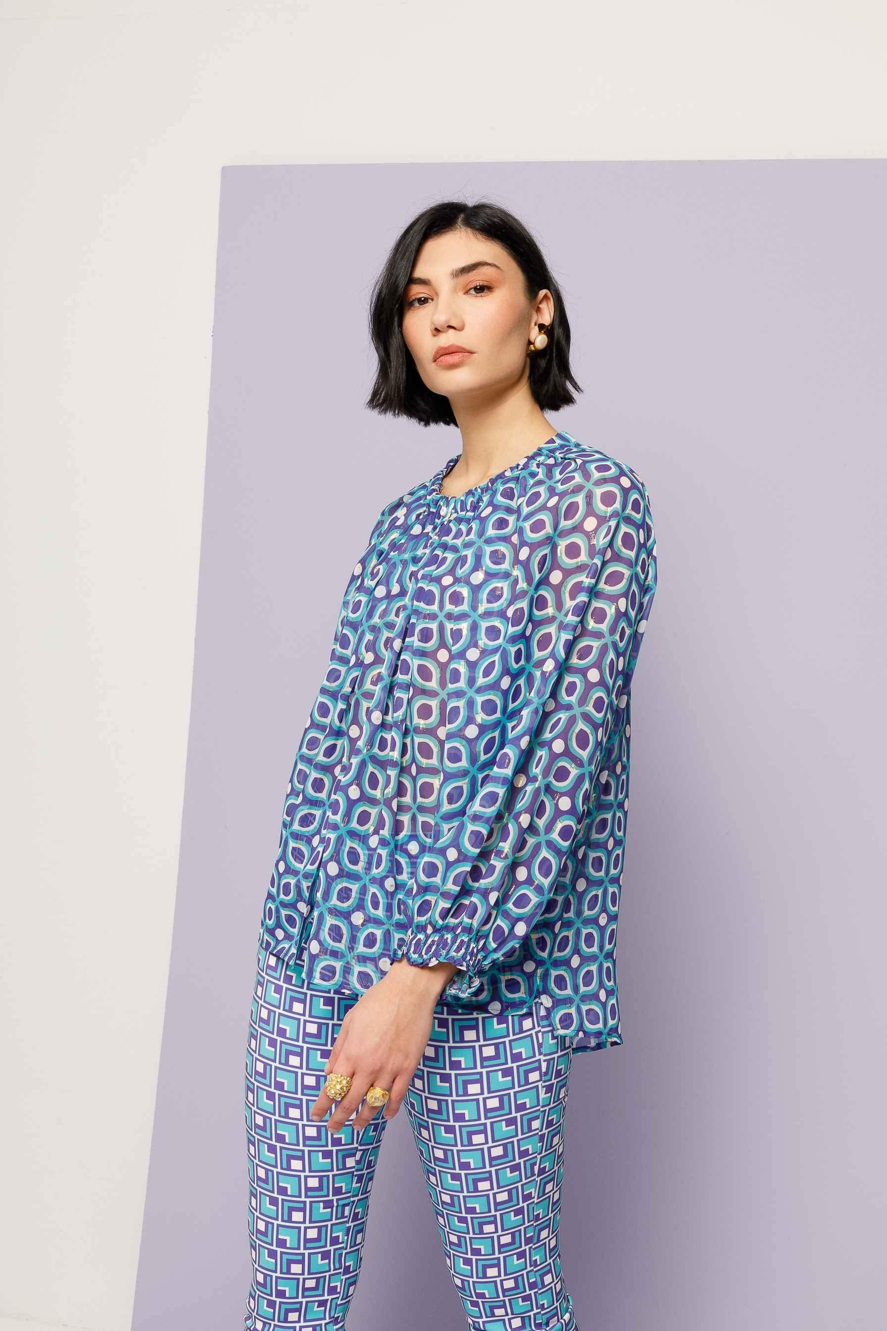 Nema ΠΑΝΤΕΛΟΝΙ PENCIL PRINTED - Vesta Donna