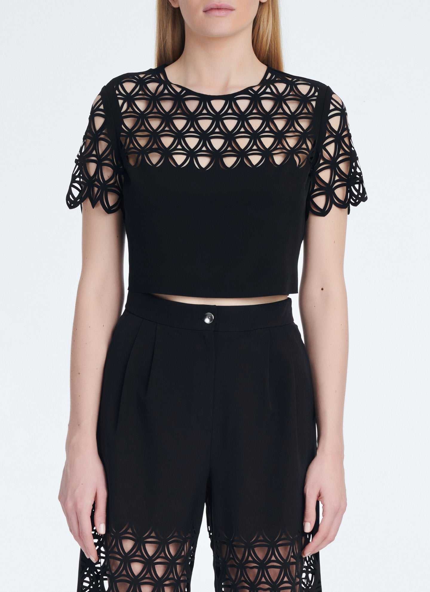 Cutcuutur FRANCA BLACK TOP - Vesta Donna