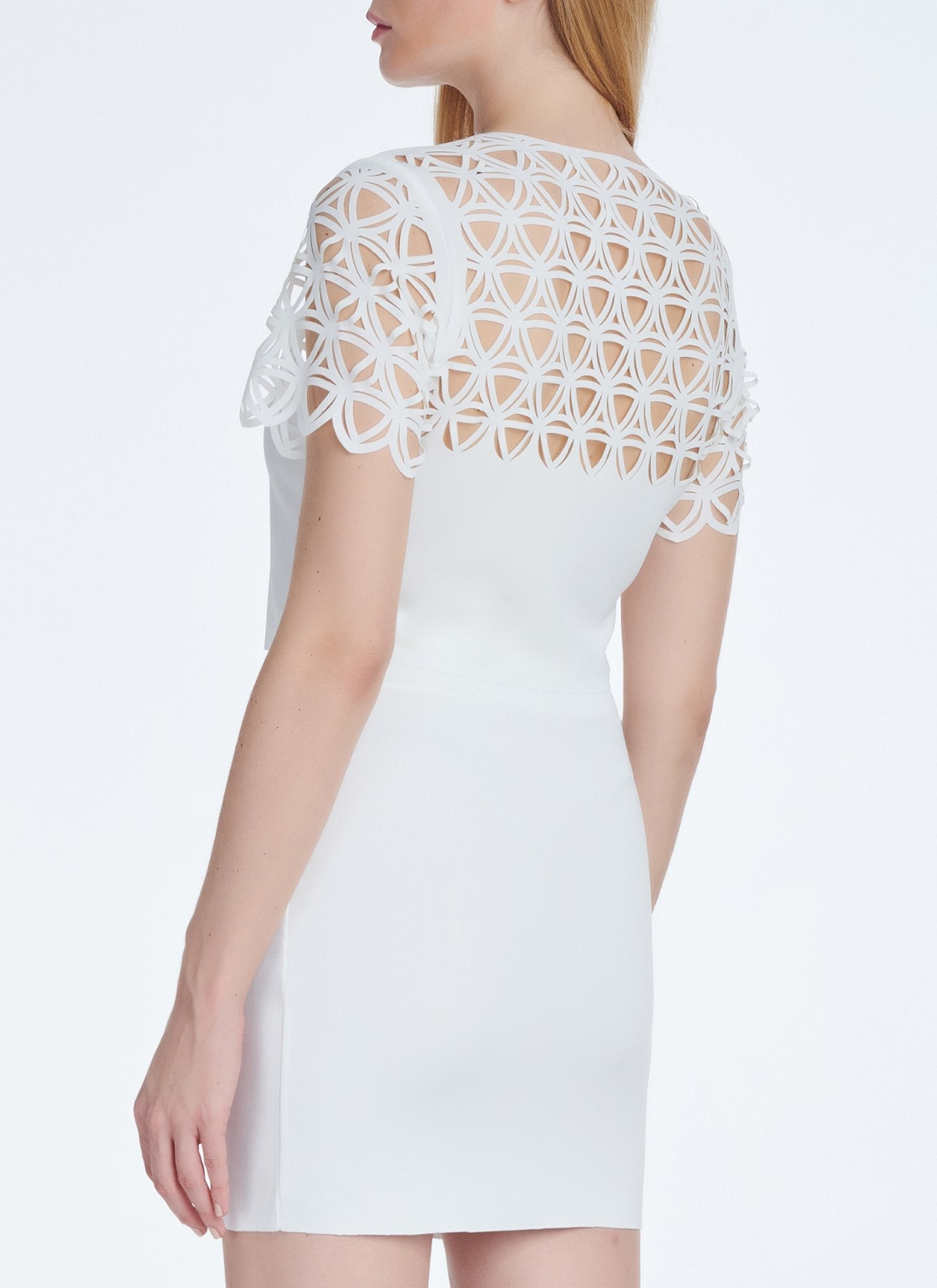 Cutcuutur FRANCA WHITE TOP - Vesta Donna