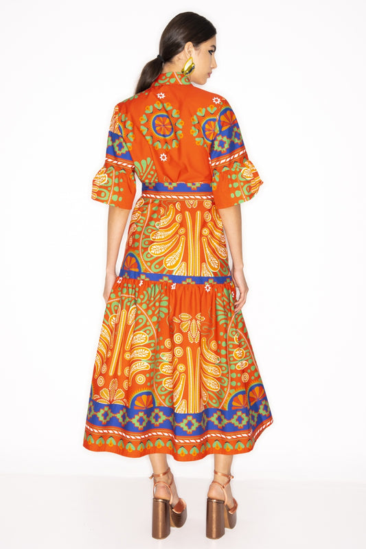 Peace & Chaos ANTHER BELL SLEEVE DRESS - Vesta Donna