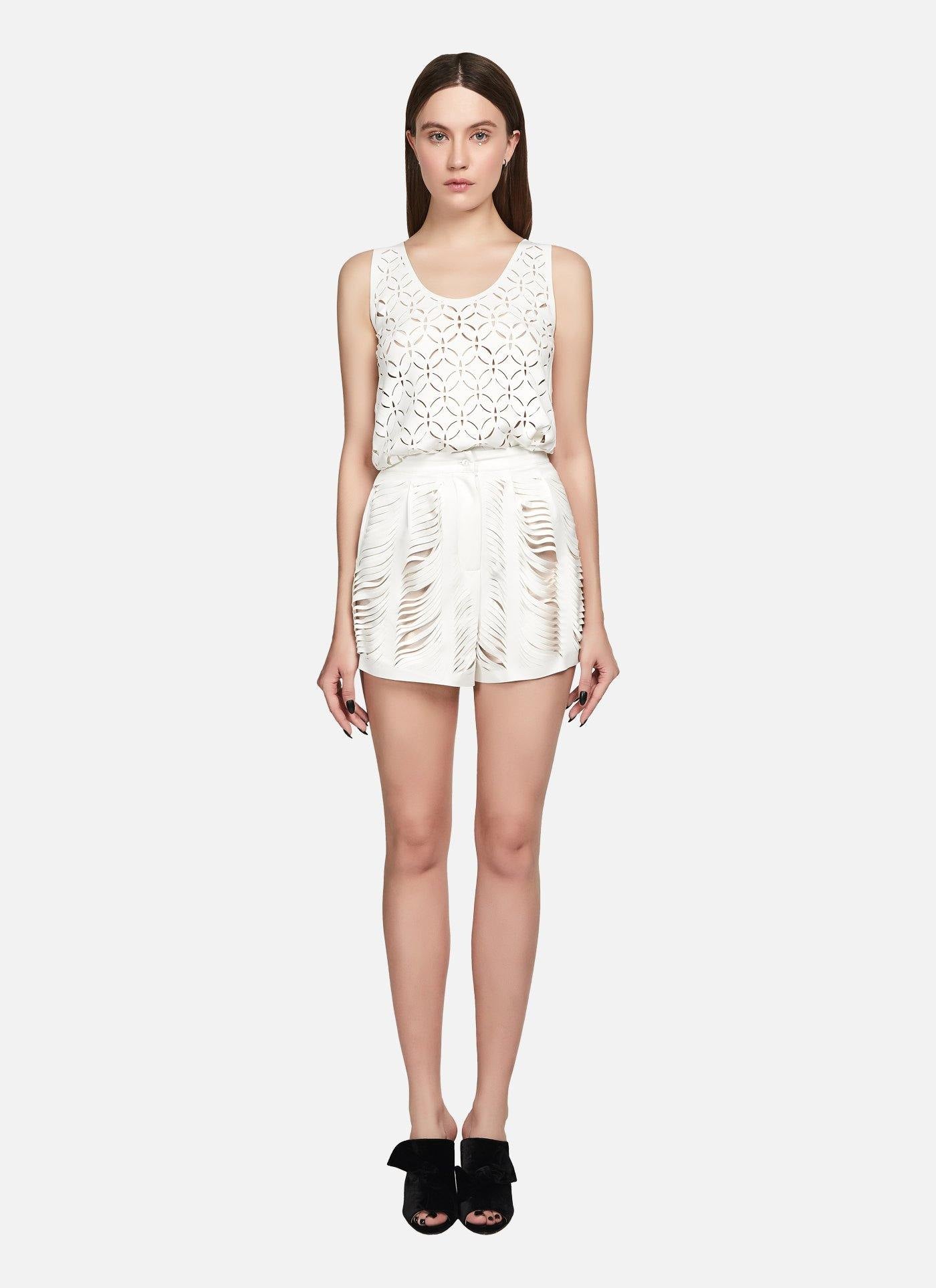 Cutcuutur SHORTS LASER CUT - Vesta Donna