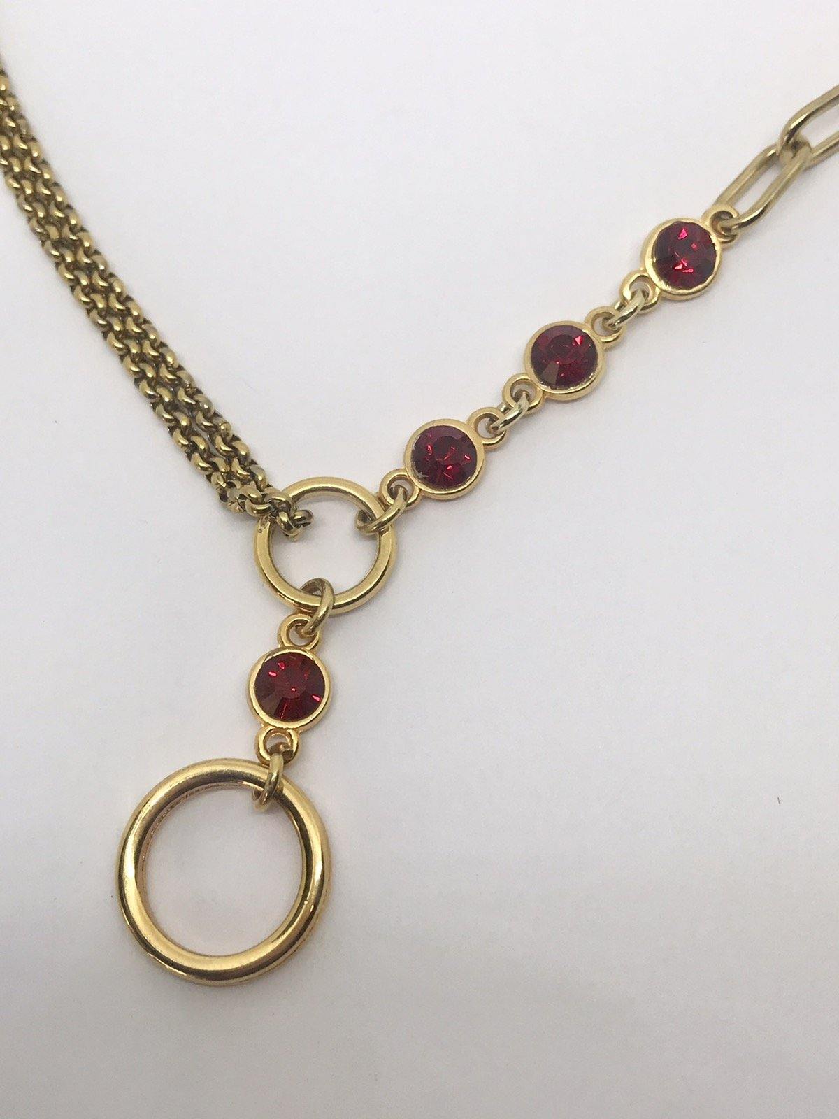 Vesta Donna ΚΟΛΙΕ ΜΕ ΚΟΚΚΙΝΑ STRASS - Vesta Donna