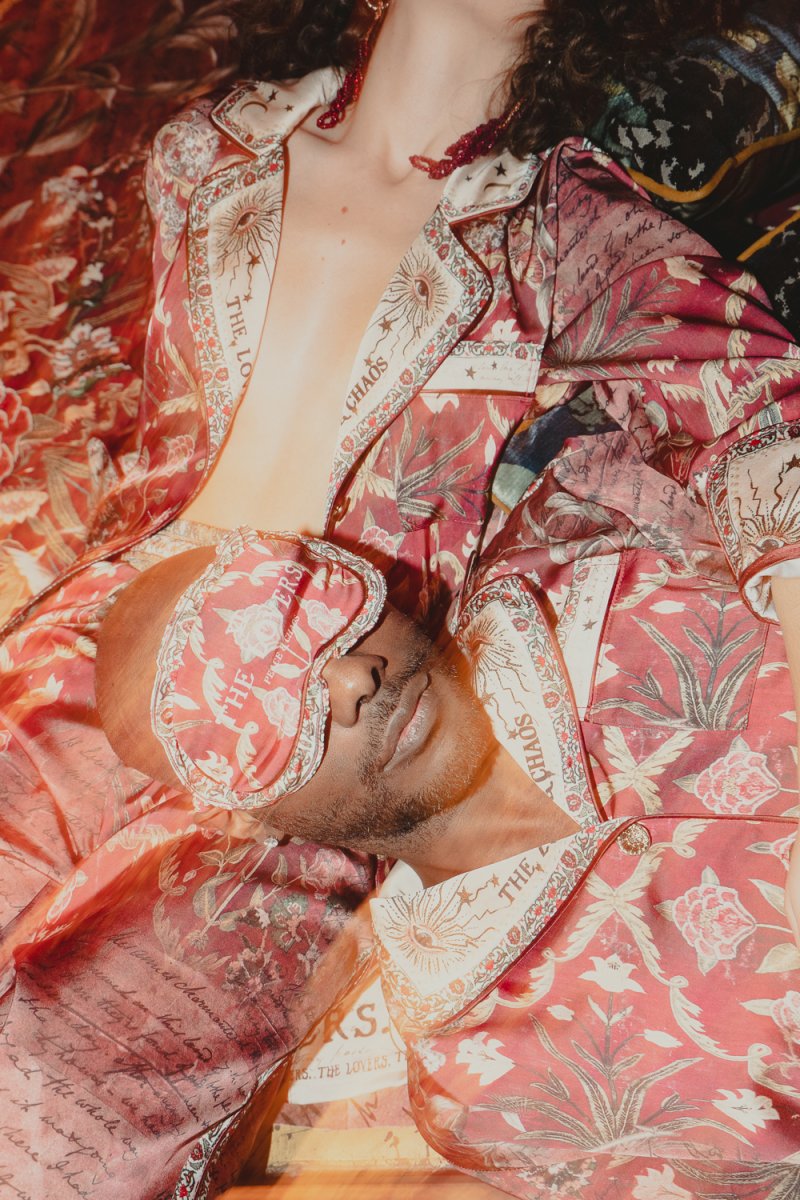 Peace & Chaos THE LOVERS EYE MASK - Vesta Donna