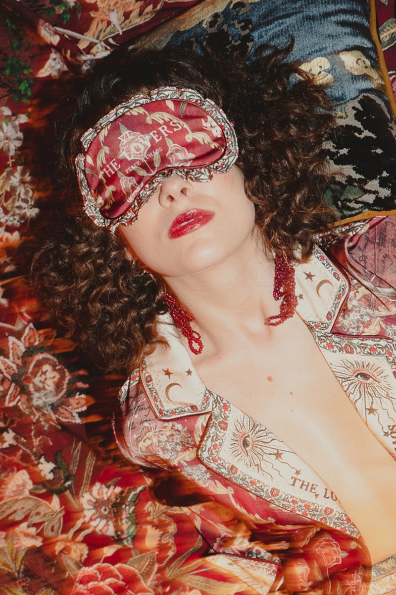 Peace & Chaos THE LOVERS EYE MASK - Vesta Donna