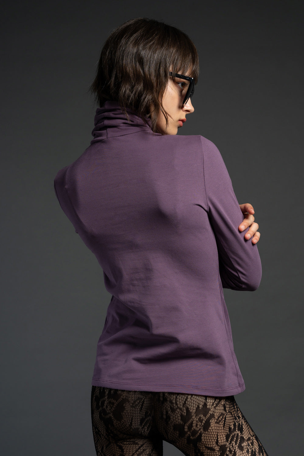 Peace & Chaos BASIC TURTLE NECK TOP - Vesta Donna