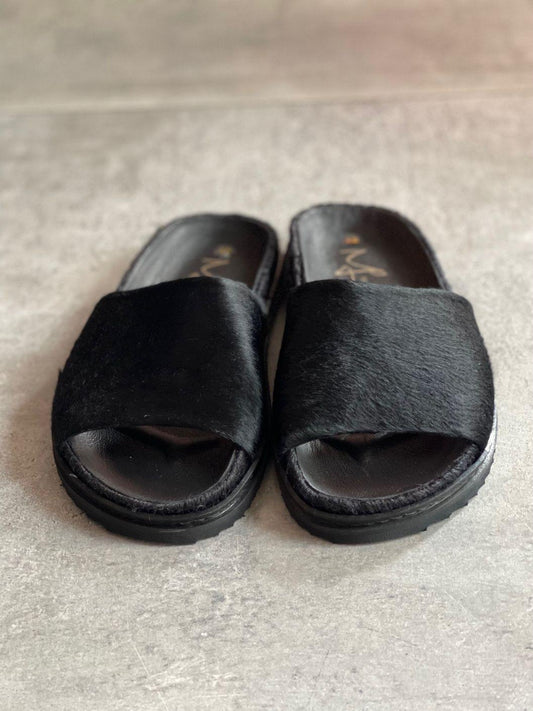 Mille Luci PONYSKIN SLIDERS - Vesta Donna