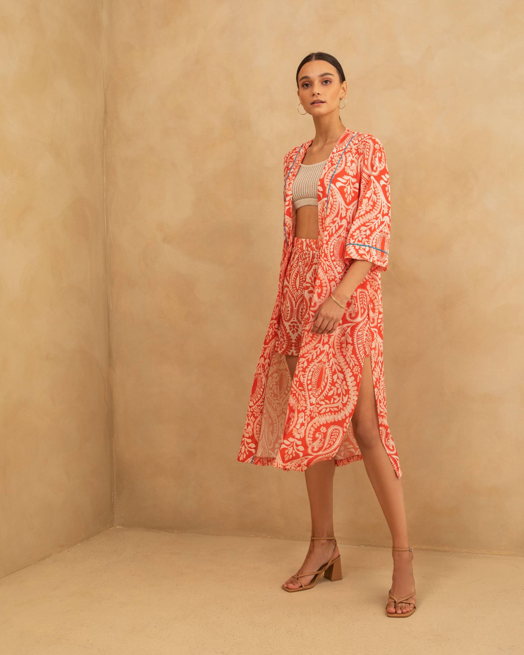 Moutaki NASTAZIA KIMONO - Vesta Donna