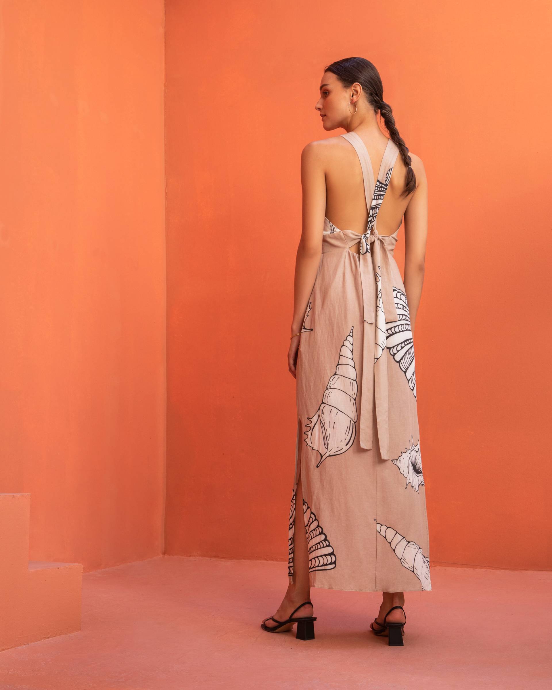 Moutaki SEASHELL LONG DRESS - Vesta Donna