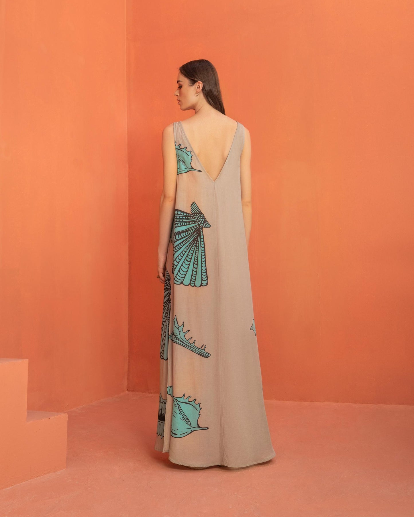 Moutaki SEASHELL SIMPLE DRESS - Vesta Donna