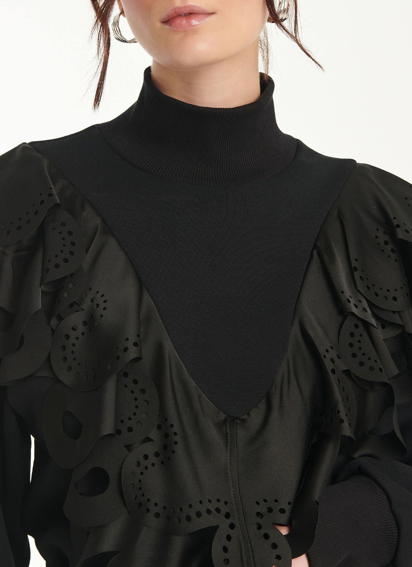 Cutcuutur RUFFLED Sweatshirt - Vesta Donna