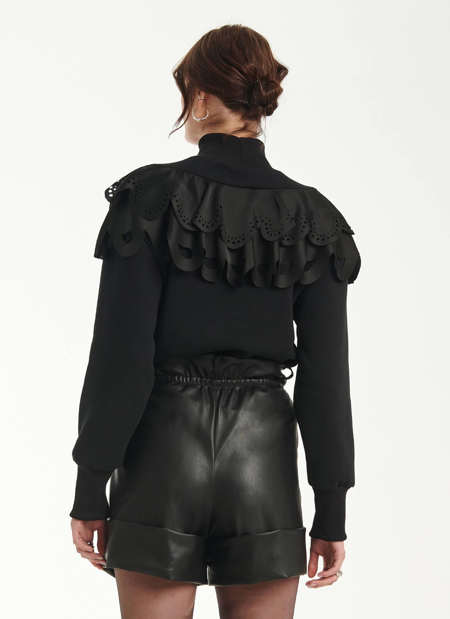 Cutcuutur RUFFLED Sweatshirt - Vesta Donna