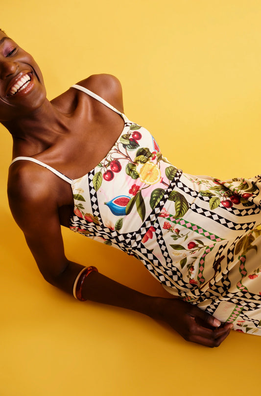 TUTTI-FRUTTI DRESS - Vesta Donna 