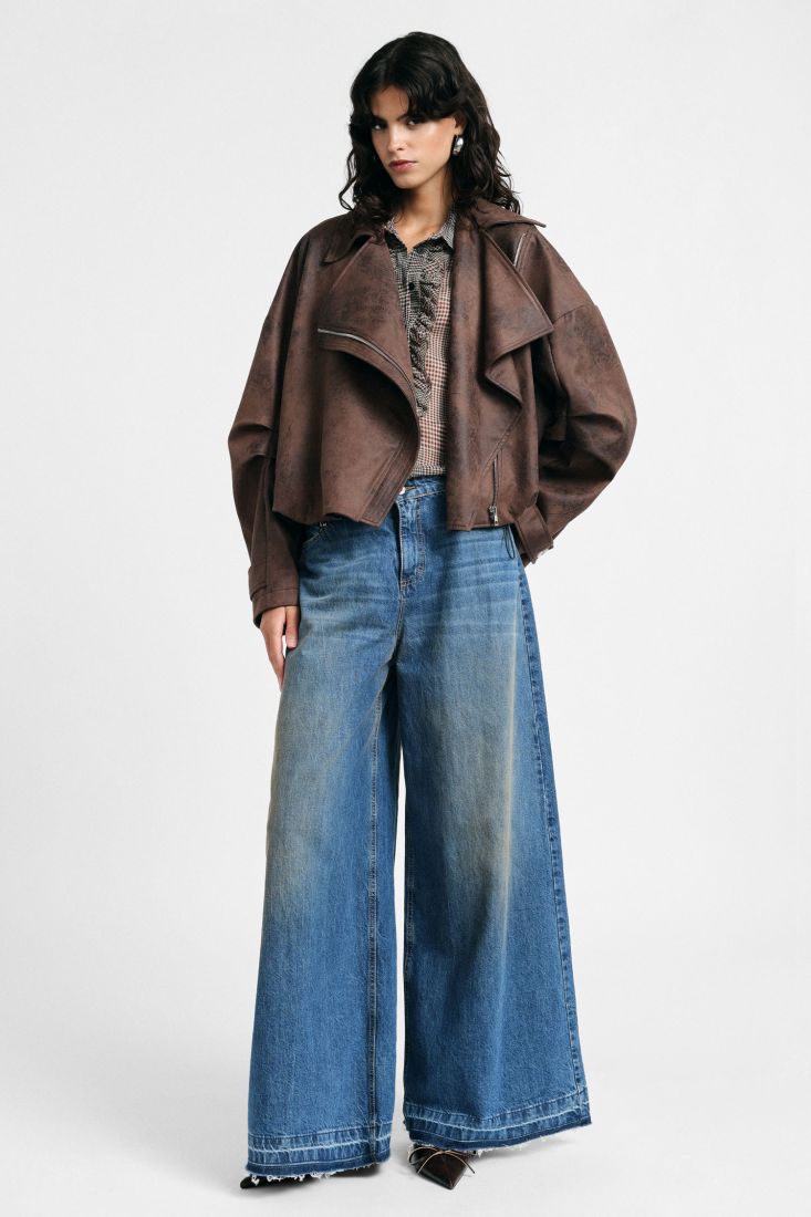 ARIA WIDE DENIM PANTS