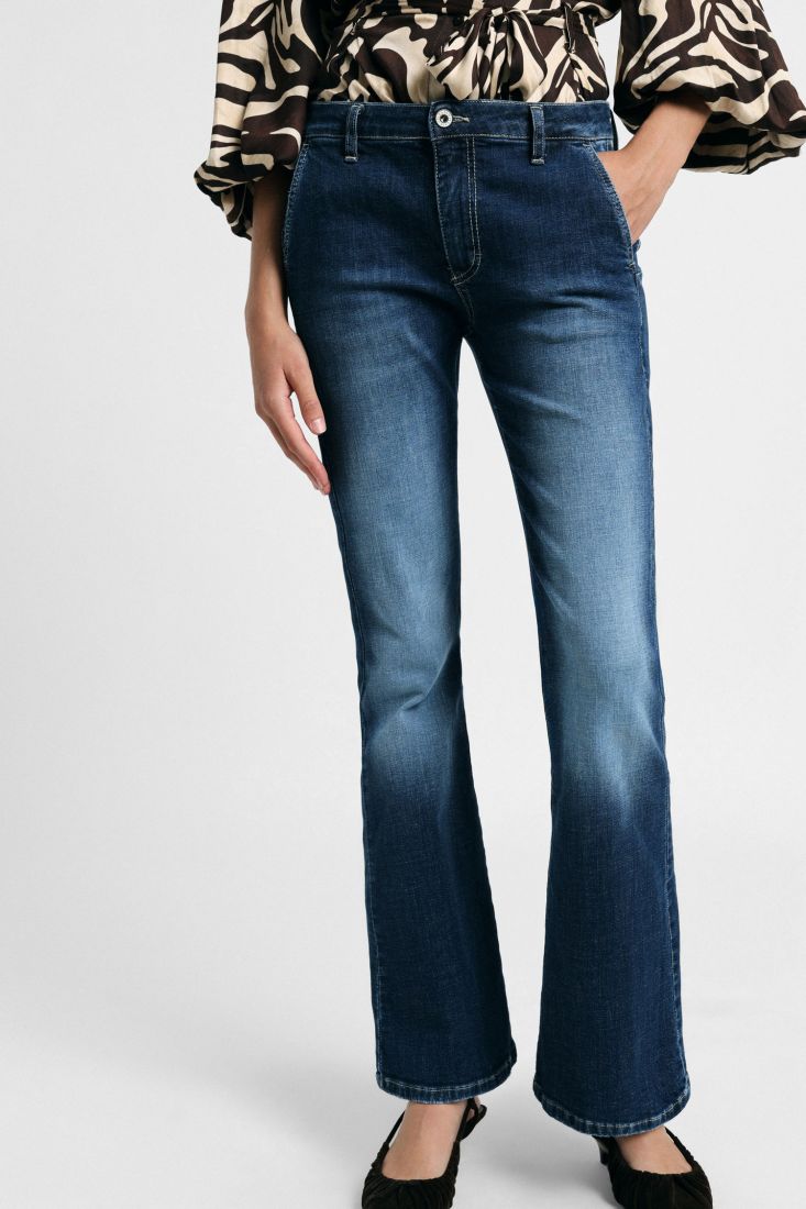 SIENNA FLARE DENIM PANTS