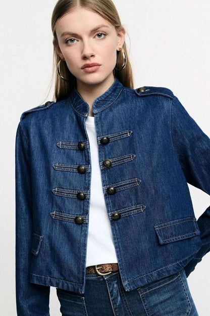  KASIDY DENIM JACKET - Vesta Donna 