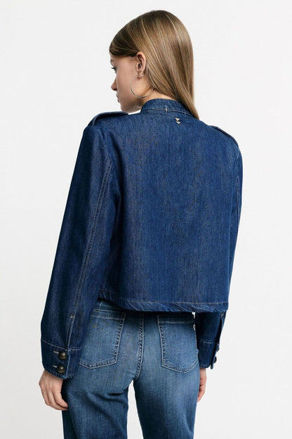  KASIDY DENIM JACKET - Vesta Donna 