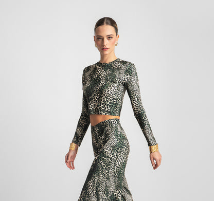  SASSI CROP TOP ANIMAL - Vesta Donna 
