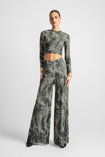  SASSI CROP TOP ANIMAL - Vesta Donna 