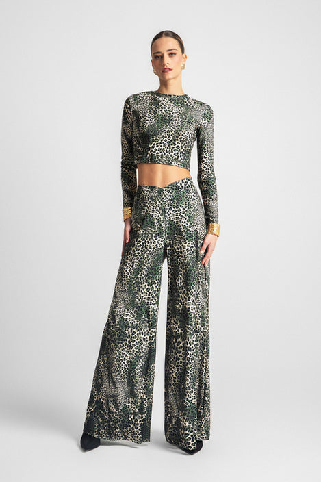  SASSI CROP TOP ANIMAL - Vesta Donna 