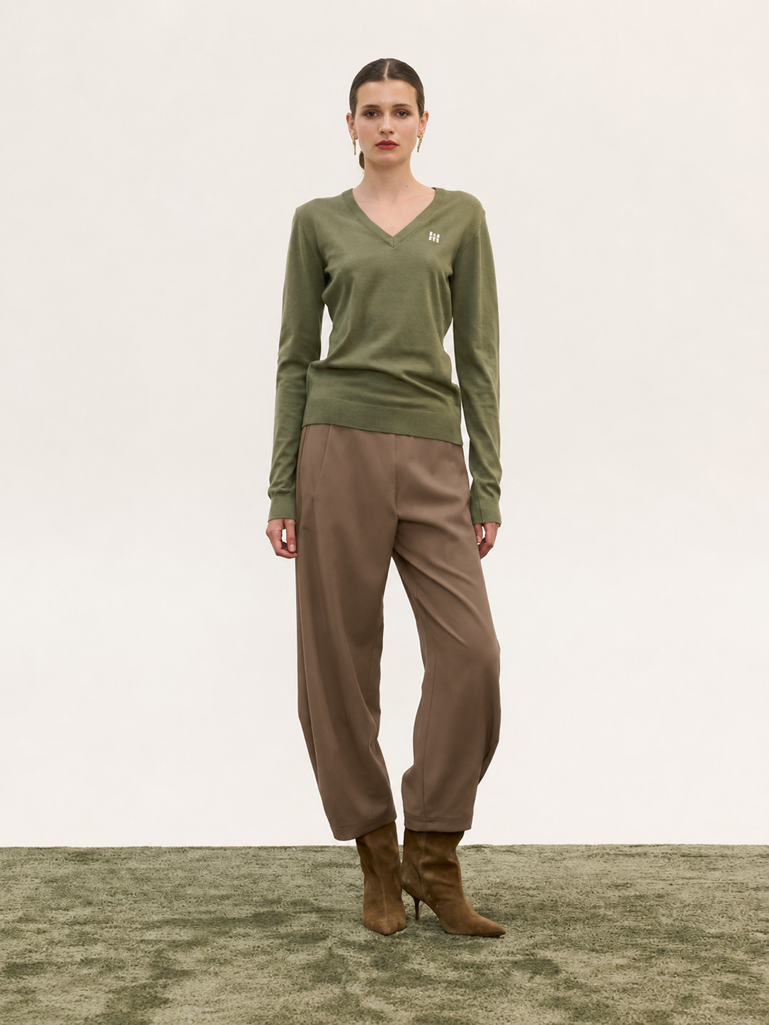 BEVERLY PANTS BROWN
