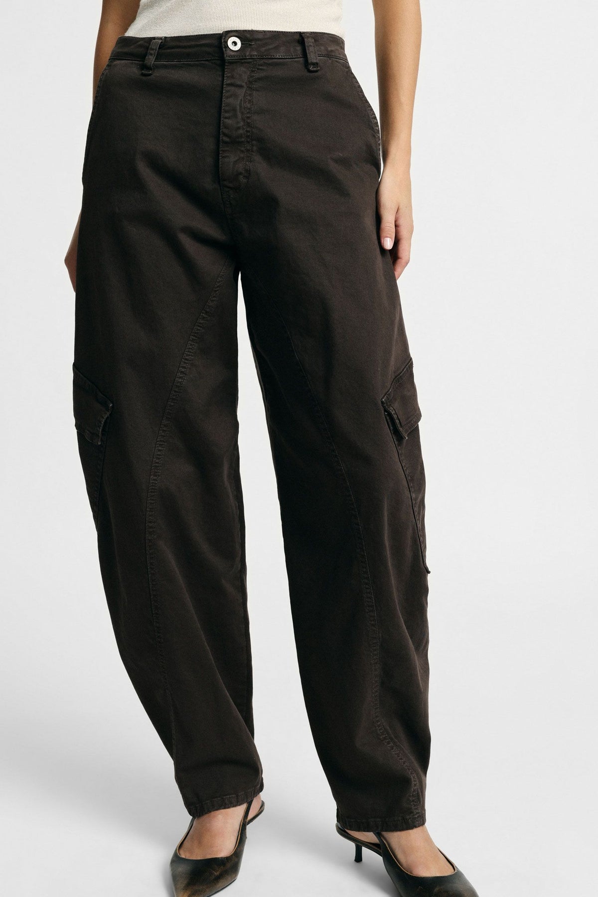MAYA CARGO PANTS BROWN