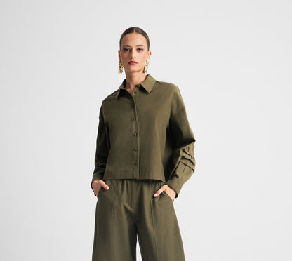 LIZZA SHIRT KHAKI