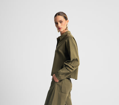LIZZA SHIRT KHAKI